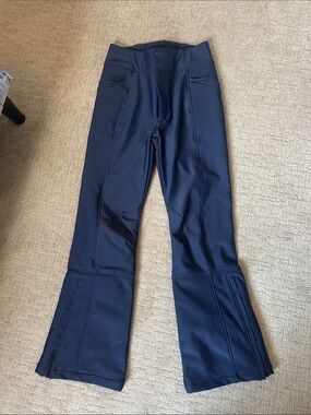Halfdays Emma Soft Shell Navy Ski Pants, S SHORT